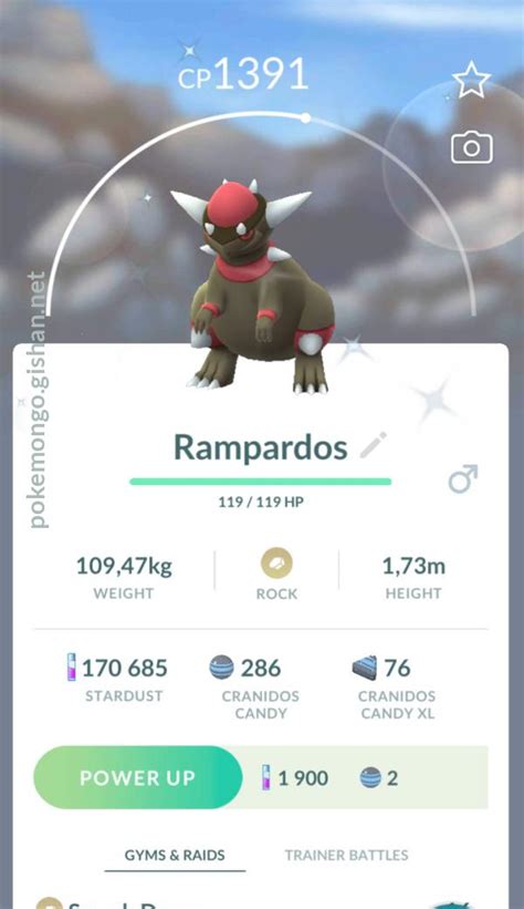 Rampardos (Pokémon GO) .